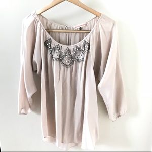 [Rebecca Taylor] Embellished Top